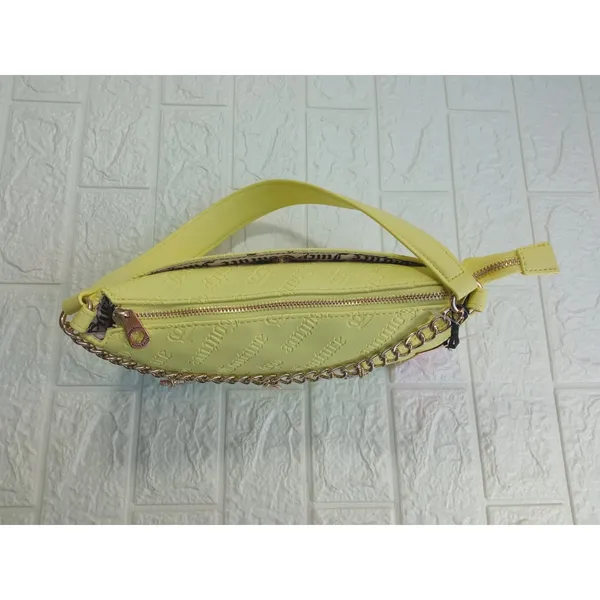Juicy Couture Shoulder Bag $79 Yellow New Collection Easter Pendants Chain NWT - Image 6