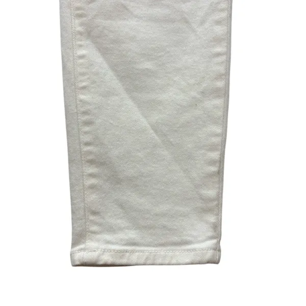 Paige‎ Hoxton Ankle High Rise Skinny Jeans Light Ecru Off White Size 29 - Image 10