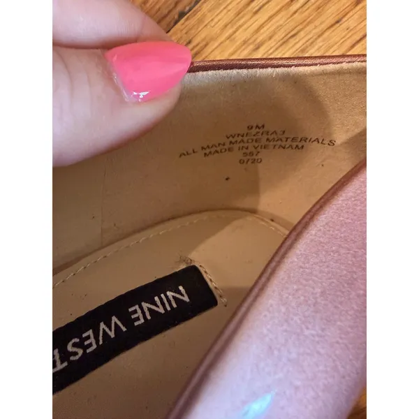 Nine West Shoes Women Size 9 Pink Ombre Pointed Toe Stiletto - Image 5