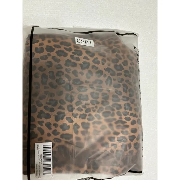 Flamingals Leopard Print Jeans Womens Wide Leg High Rise Stretch Pants NWT S - Image 5