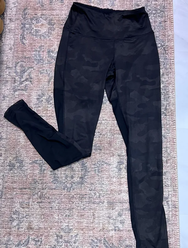 Camo Mesh Leggings - Image 3