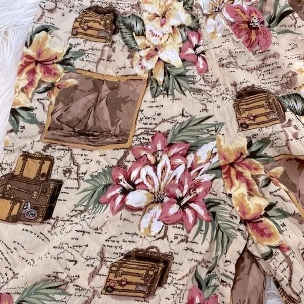 Vintage fun travel print koolait shorts deadstock new with tags - Image 7