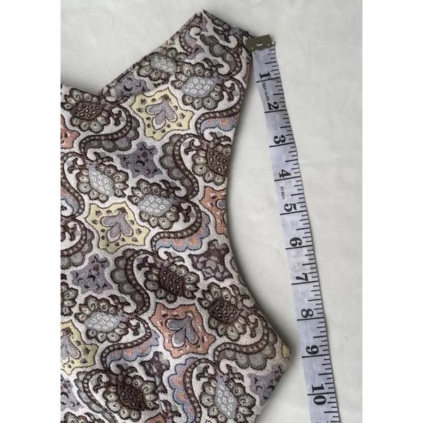 Zara Trafaluc Halter Women’s Dress Sz L Western Summer Spring Floral Travel - Image 10