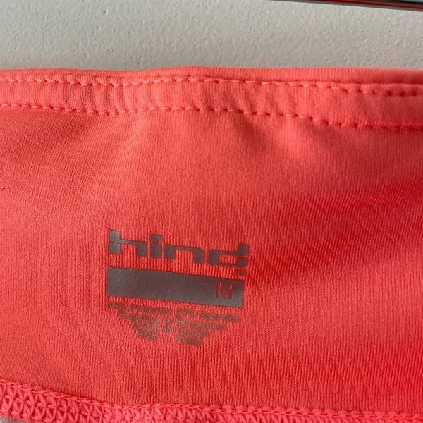 Hind Patterned‎ Spandex Shorts Orange Size M - Image 4