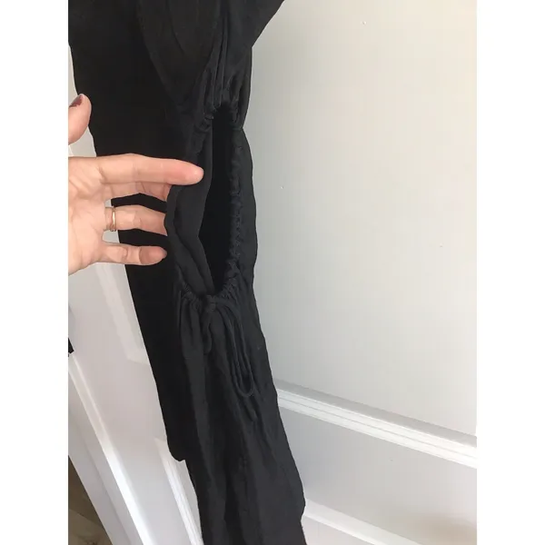 Princess Polly Black Lace Trim Corset Mini Dress Size 6 - Image 2