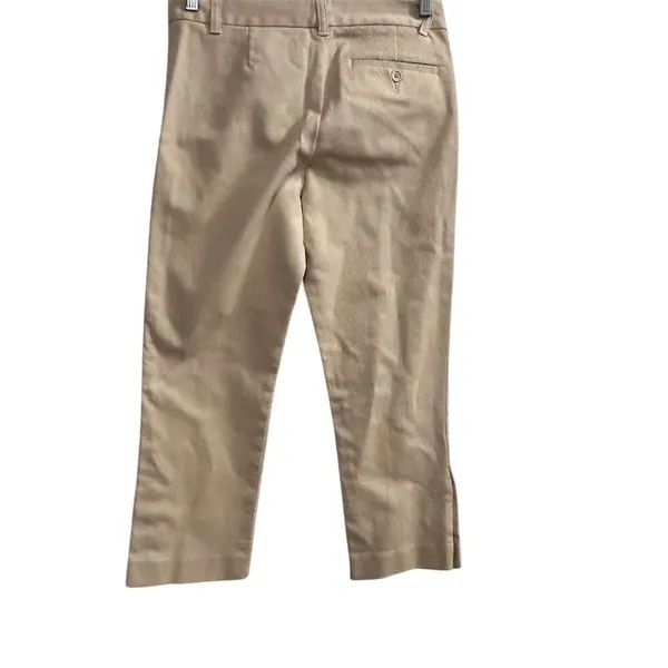 Gap Women's Cropped‎ Pants Size 6 Beige Straight Leg Casual - Image 12