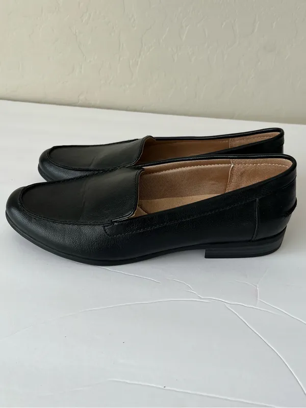 Life Stride Margot Flight Attendant Comfort Faux Leather Loafers Black Size 7.5 - Image 3