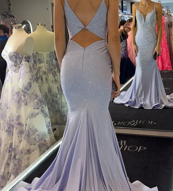 Glamorous Lavender Elle Wilde prom Dress - Image 2