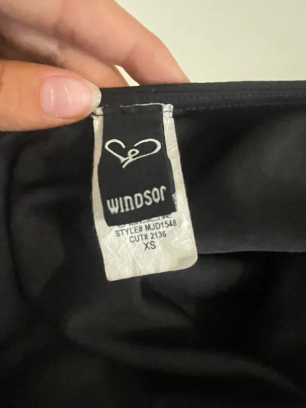 Windsor Mini Black Dress - Image 5