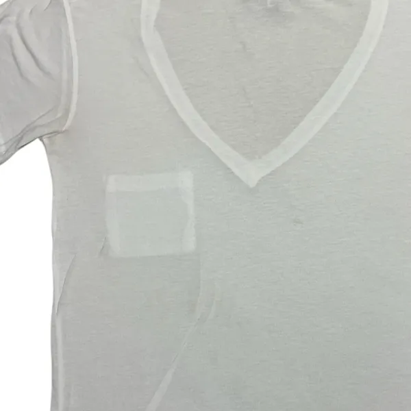 Wildfox white v neck top Size S - Image 9