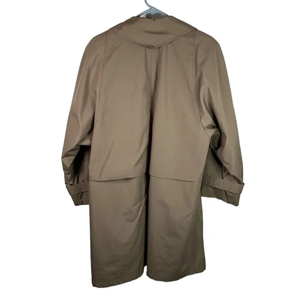 London Fog Women's Trench Coat Rain Jacket removable 3M‎ Thinsulate liner Sz 10P - Image 14