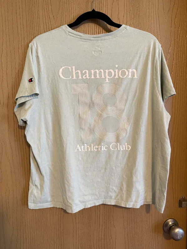 Light Green Champion T-Shirt - Image 2