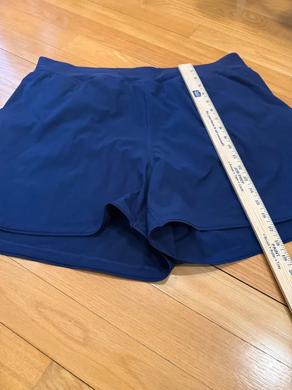 Lands’End women’s blue swim shorts size 20W. - Image 5