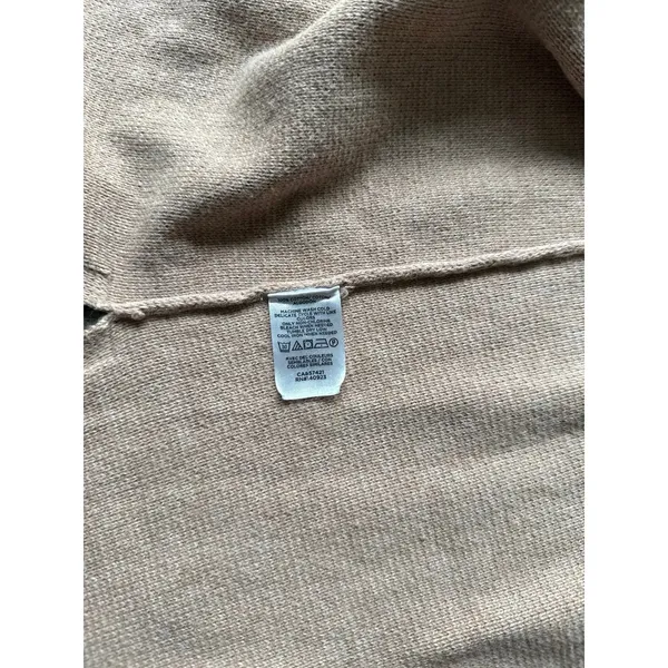 Loft Women's Tan Open Front‎ Long Cardigan Size Large - Image 7