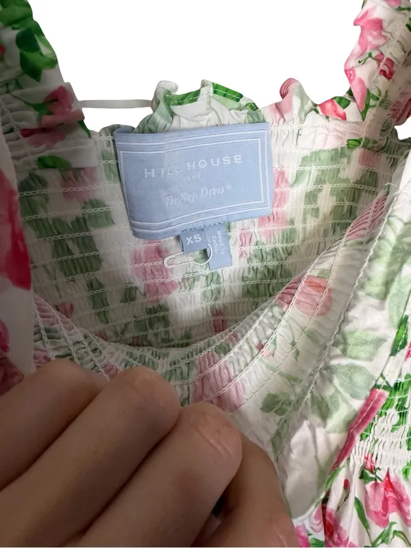 🌸 NWOT‎ Hill House Home The Ellie Nap Dress Peony Chintz XS 🌸 - Image 5