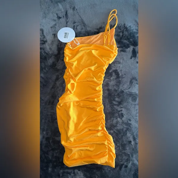 Princess Polly Reece Mini Dress in Orange Size 2 New with tag - Image 11