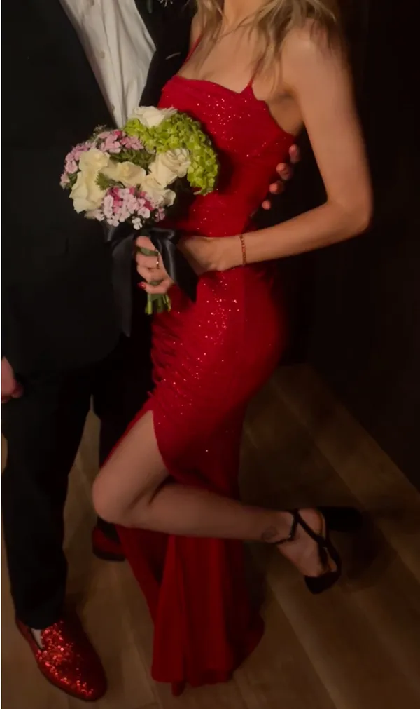 Windsor Red Prom Dress - Image 2