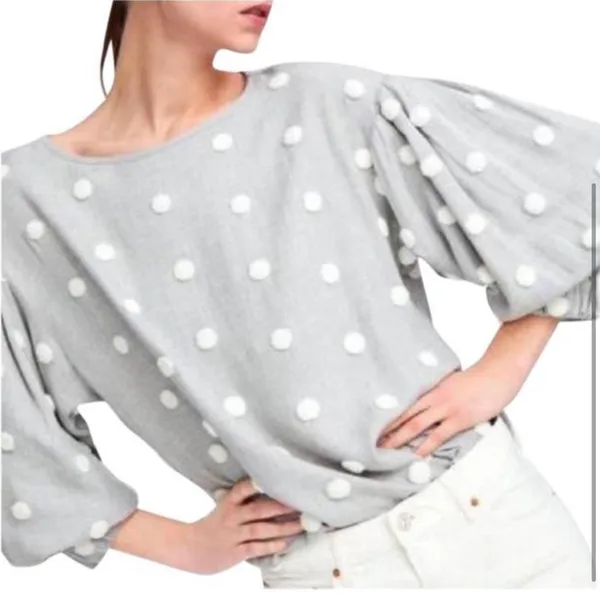 ZARA Polka Dot Top - Image 2