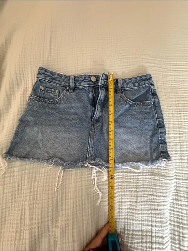 PacSun Light Blue Denim Skirt - Image 2