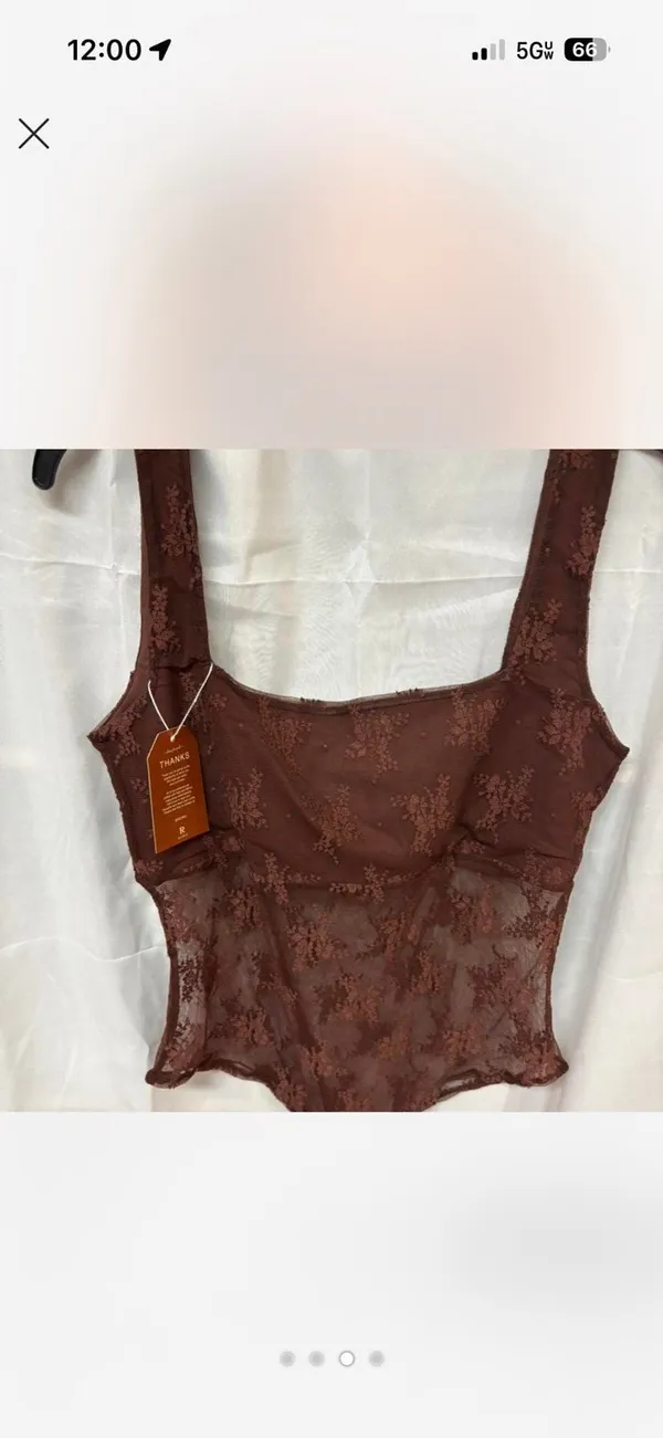 Brown lace bodysuit Size XL - Image 3