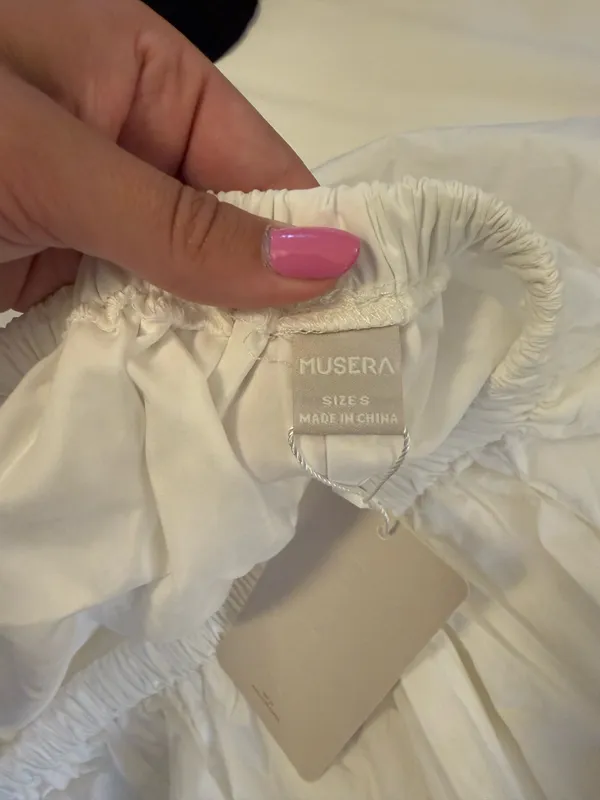 Bubble Dress White - Image 3