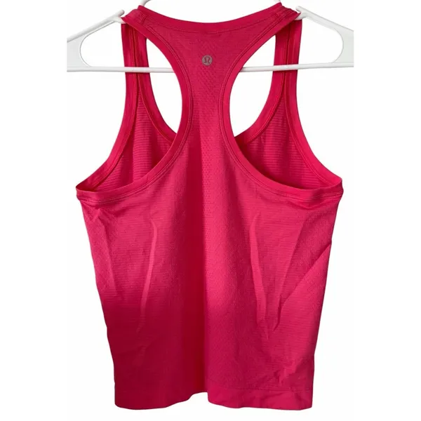 Lululemon Swiftly Tech‎ Racerback Tank 2.0 Race Lipgloss Women's Size 4 - Image 2