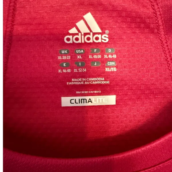 Adidas Climate‎ Long Sleeve Shirt Women's XL - Image 5
