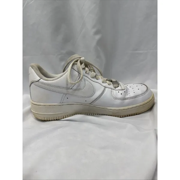 Nike Air Force 1 Low Triple White Shoes Womens 8 Athletic Sneaker DD8959-100 - Image 3