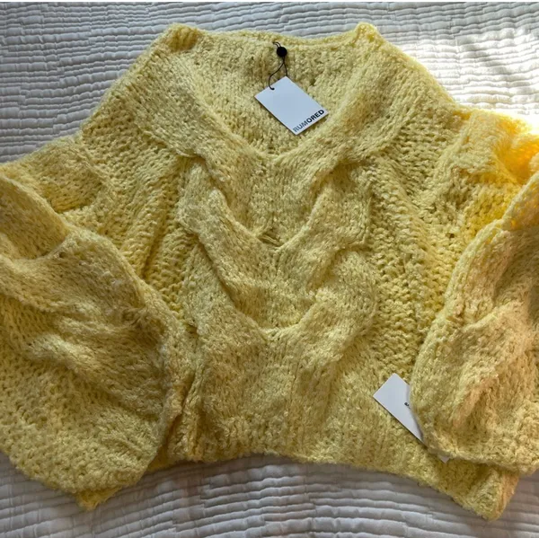 RUMORED NONNA SWEATER BANANA S/M Yellow - Image 8