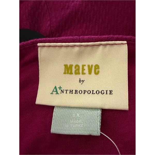 Maeve by Anthropologie Tie-Back Tank Top Pink 1X NWT - Image 6