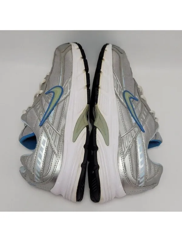 Nike Womens Gray White Initiator 394053-001 Lace Up Mid Athletic Shoes Size 8.5 - Image 9