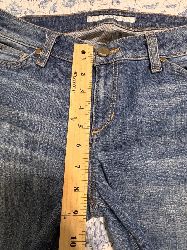 Joe's Jeans Honey Bootcut Jeans Women's 31 Dora Wash low Rise Stretch 33" inseam - Image 8