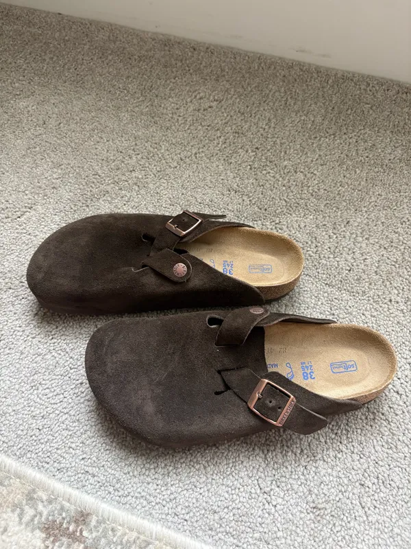 Birkenstock Clogs Brown Women’s Size 38 - Image 2