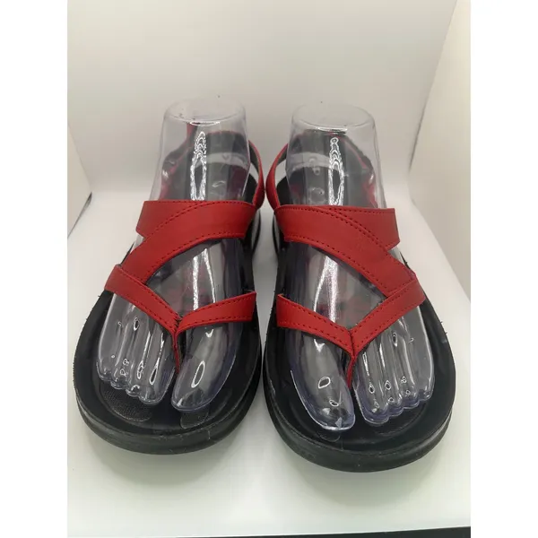 Aerosoft‎ Comfort Thong Sandal Women EU 37 6.5-7 Medium Arch Support Orthopedic - Image 4