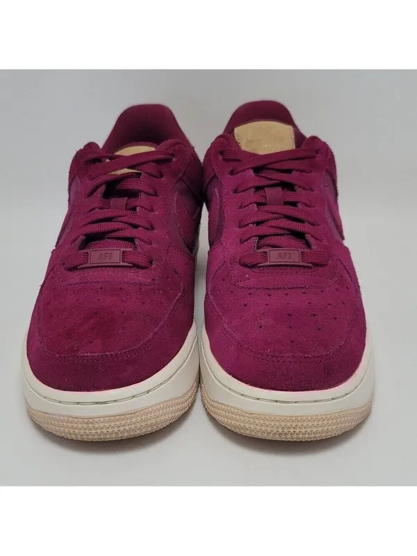Womens Nike Air Force 1 True Berry Suede Athletic Sneakers Size 7.5 896185-602 - Image 13