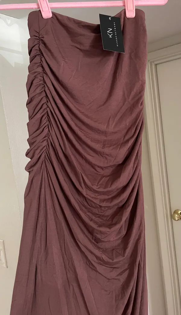 Klassy Network Brown Skirt - Image 6