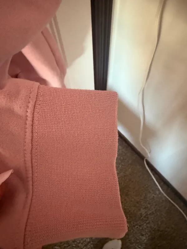 Glossier Hoodie Pink Size M - Image 3