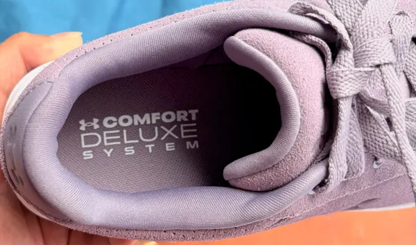 Under Armour ST Court Suede Sneakers Women’s 7.5 Mauve New - Image 9