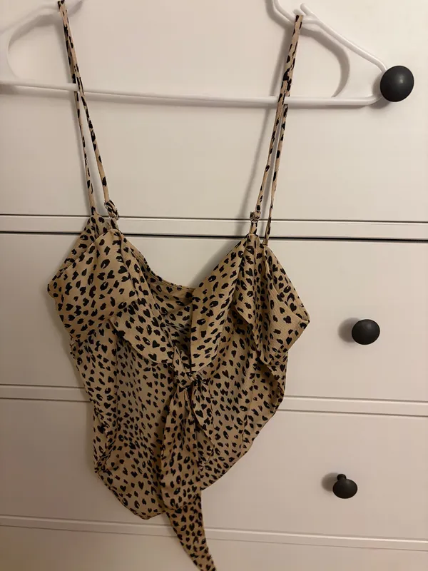 Princess Polly Cheetah Scarf Print Top - Image 3