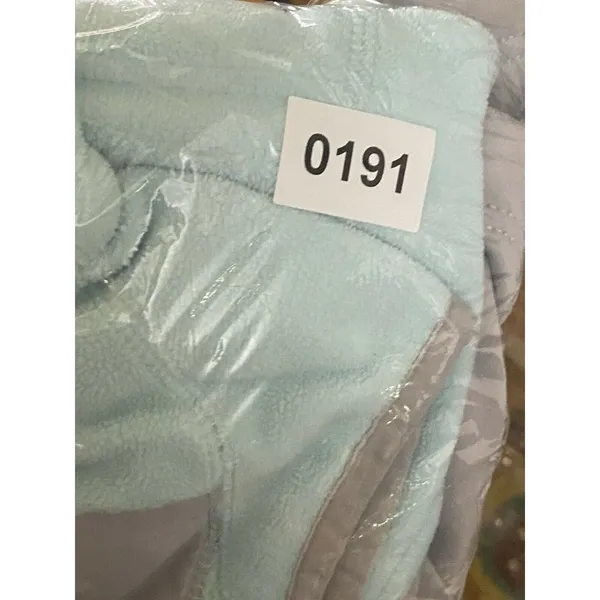 Eddie Bauer 365 Polartec windcutter fleece‎ Vest womens sz L Blue Green Gray - Image 5