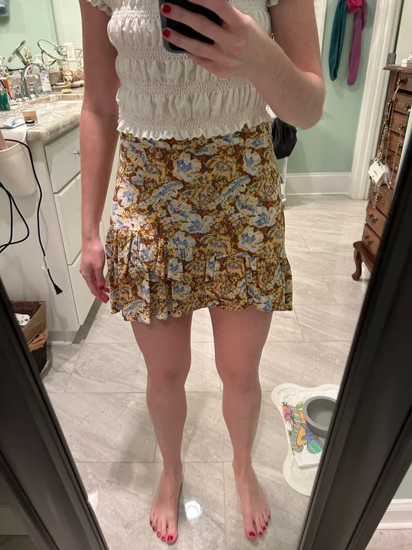 Free People Mini Skirt - Image 3