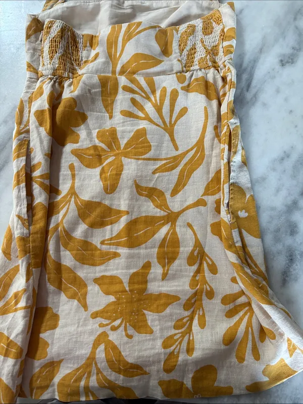 Abercrombie & Fitch linen blend Halter Sundress. Size Extra Small - Image 4