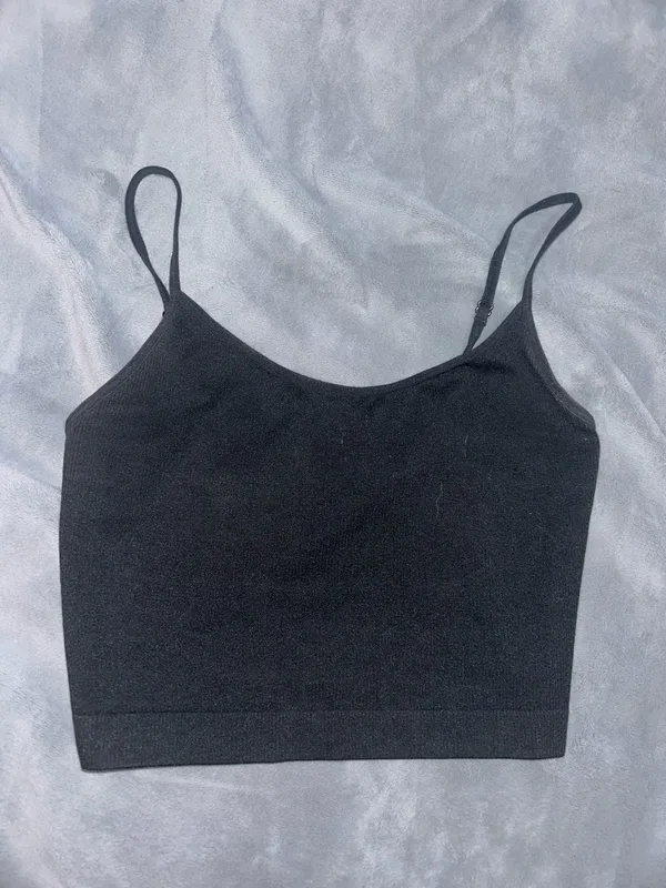 Wild Fable Black cropped tank - Image 3