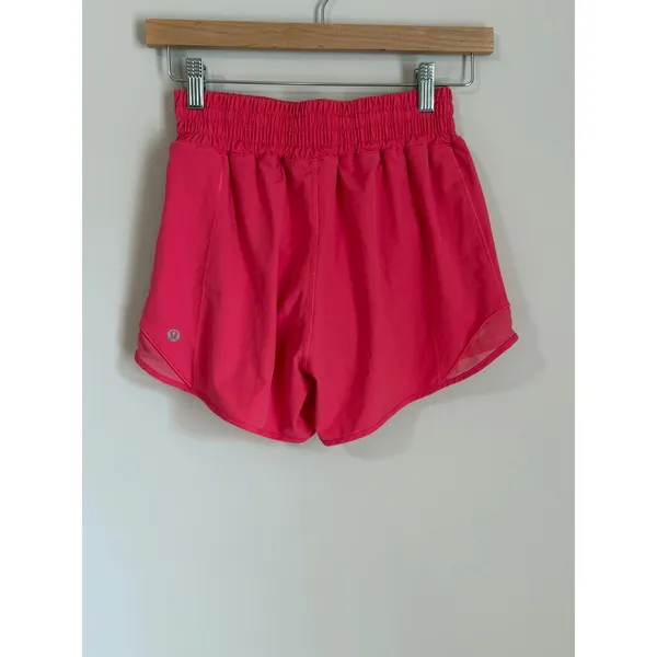 Lululemon‎ Hotty Hot Lined Short Women 4 Long 4 inseam LW7AYXT - Image 4