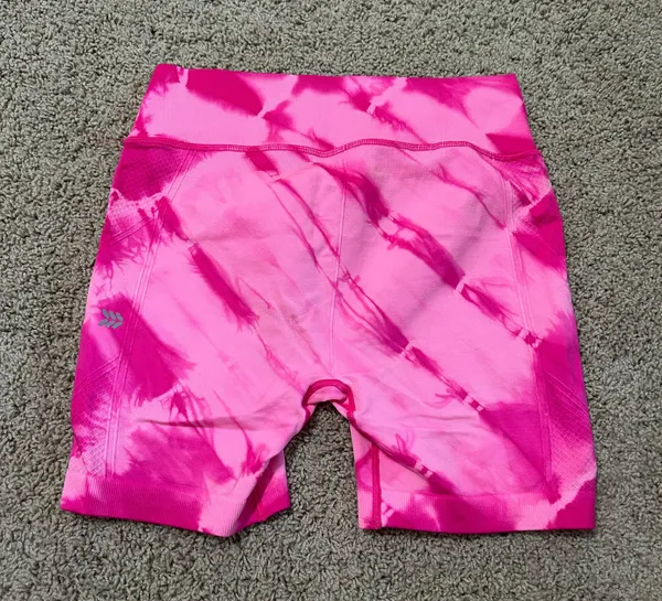 All In Motion Pink Biker Shorts - Image 2