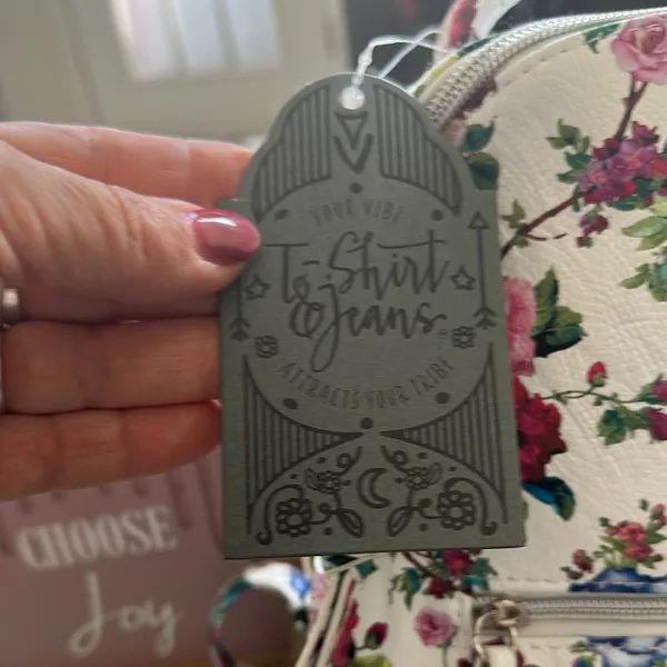 Floral Women's Backpack NWT | This Is the Prettiest Backpack Ever! White - Image 3
