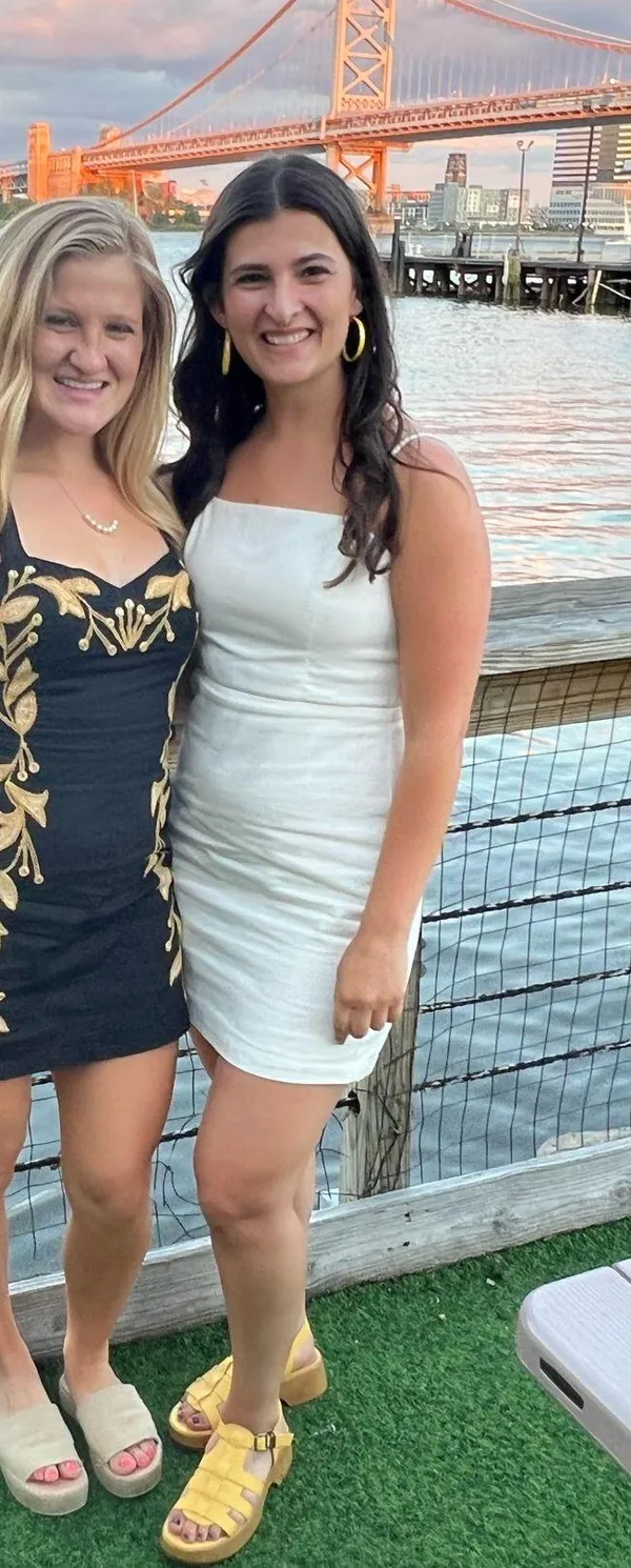 Black & Gold Mini Dress - Image 9