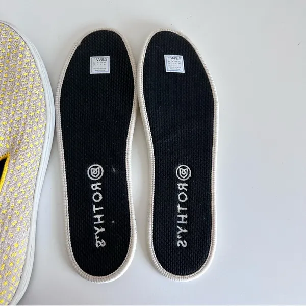 Rothy's‎ Shoes The Original Slip On Sneaker Sunshine Honeycomb Retired - Image 9