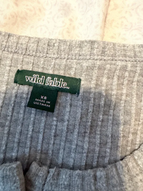 wild fable long sleeve ribbed shirt - Image 6