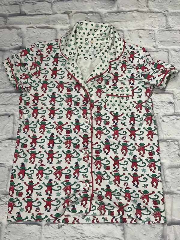 RARE Womens Roller Rabbit Christmas Pajamas - Image 2